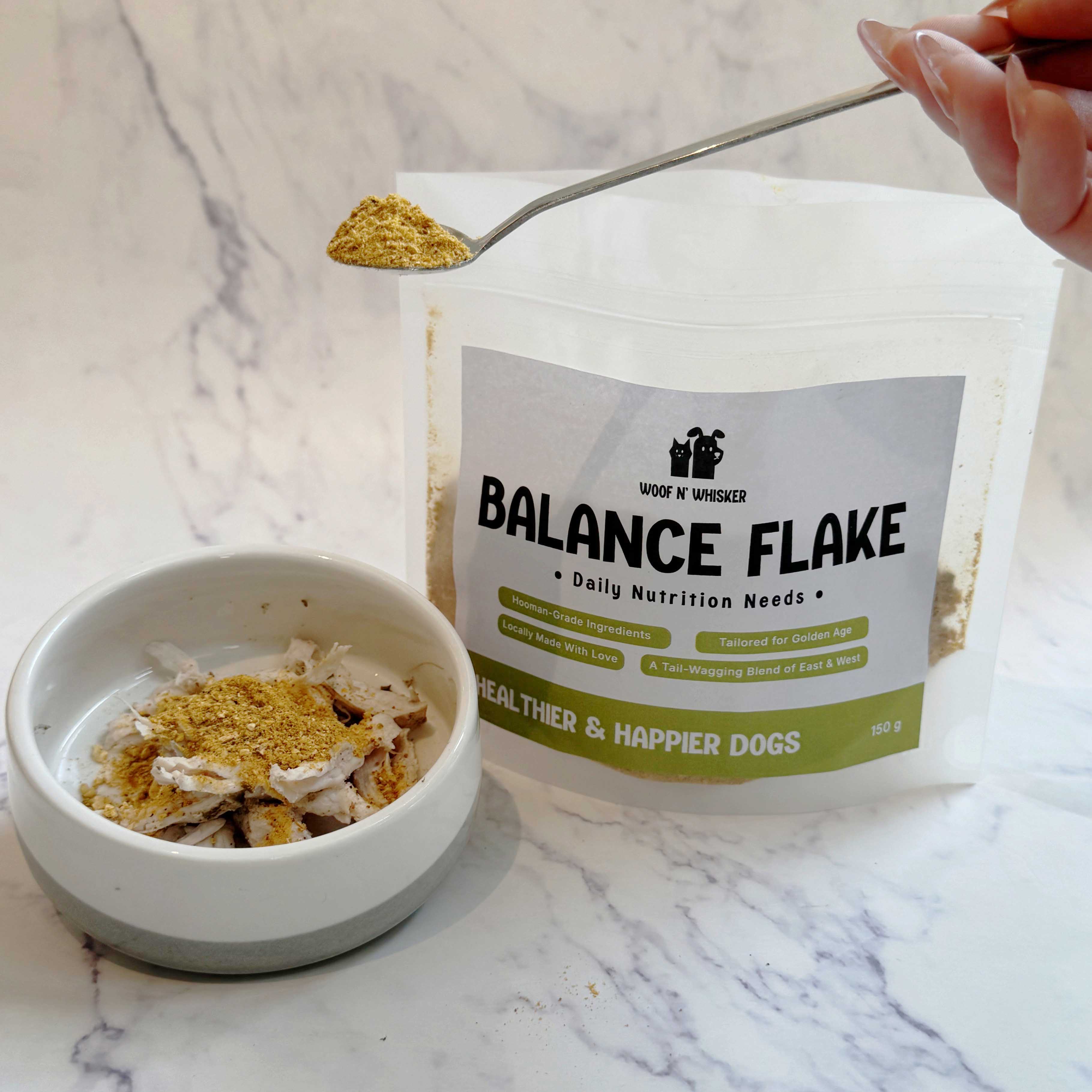 Balance Flake – Natural Dog Meal Topper for Daily Health