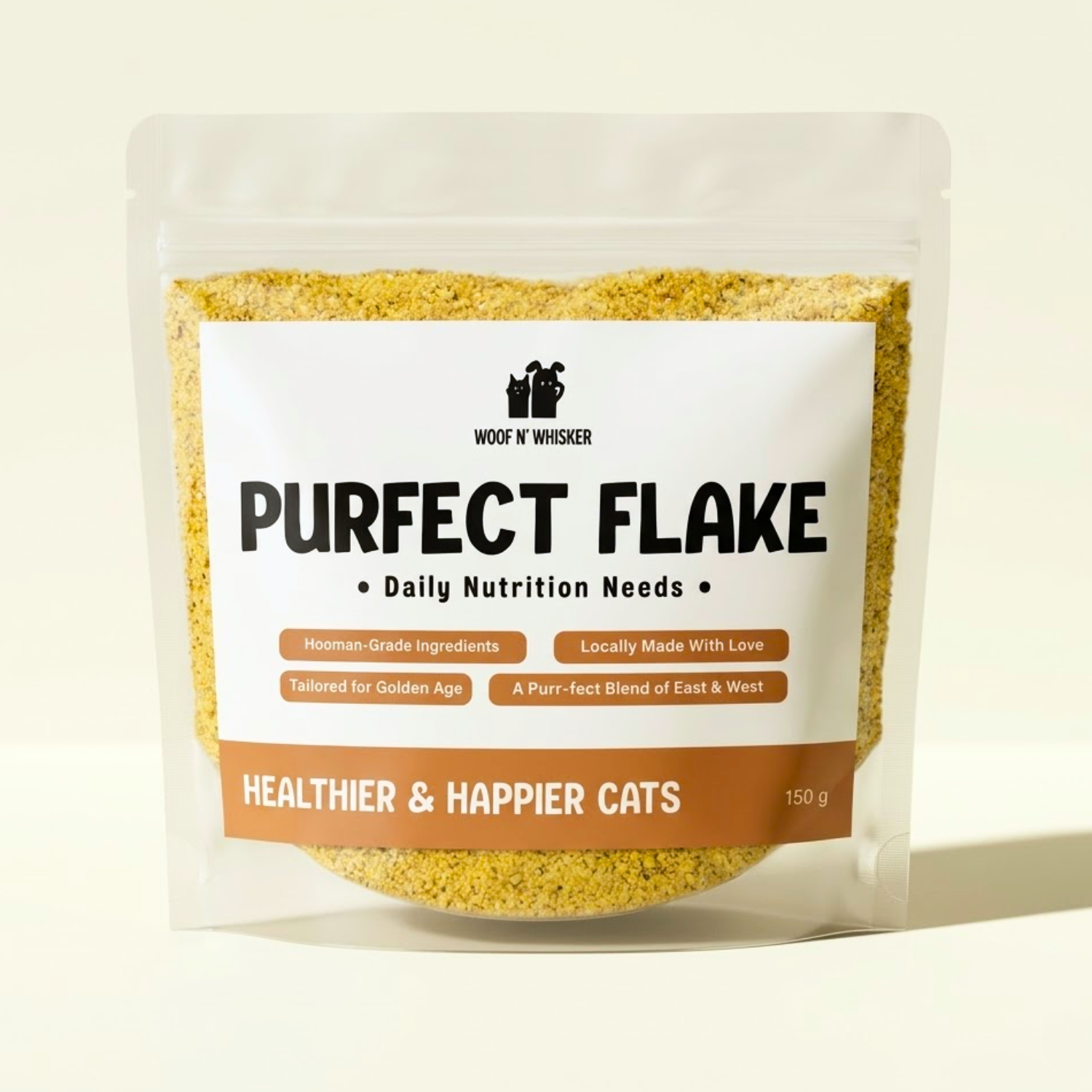 Purfect Flake – Natural Cat Food Topper for Daily Health